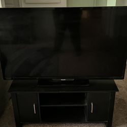 55 Inch 4K Flat Screen TV  With Stand 