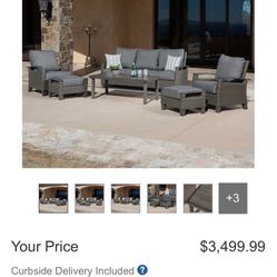 Patio Furniture Set 6 Piece - BRAND NEW