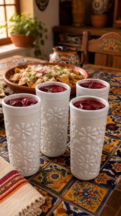 💥 Talavera cup set of 4 💥