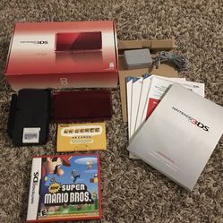 Flame Red Nintendo 3DS Bundle.