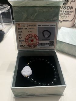 Jade jewelry bracelet