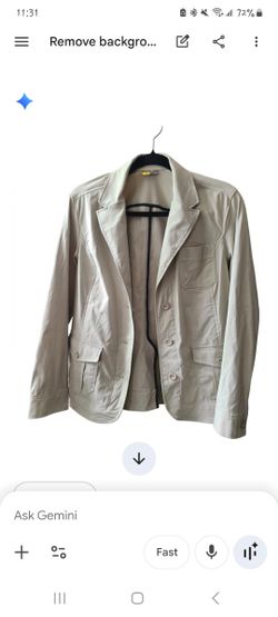 Eddie Bauer 3 Button Blazer Jacket Tea Green Size 10