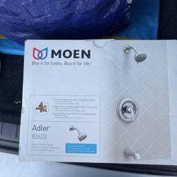 Moen 82603 Adler CHROME Finish Tub and Shower Faucet new