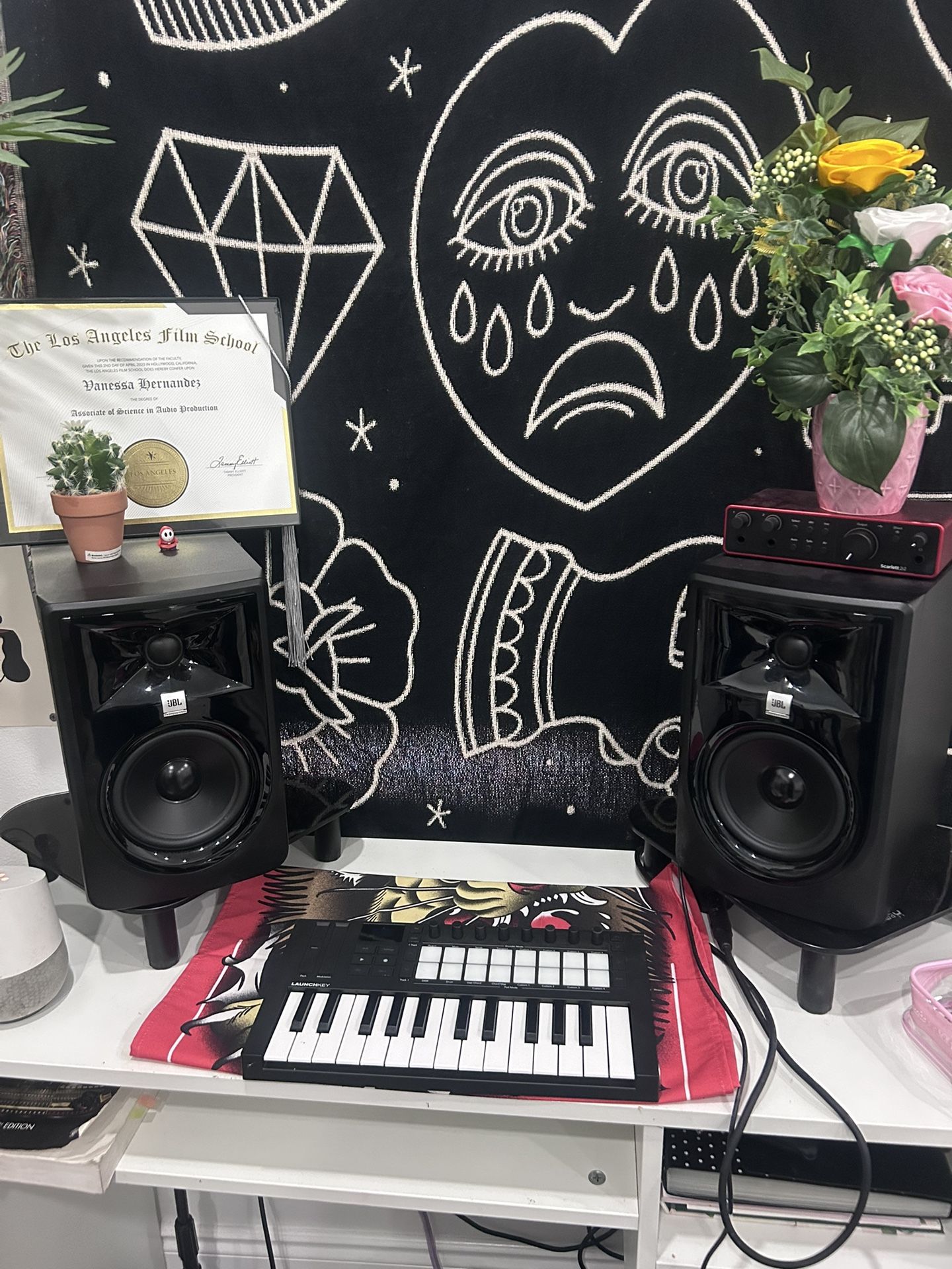 JBL monitors 5’s Studio Monitors Or Whole Bundle