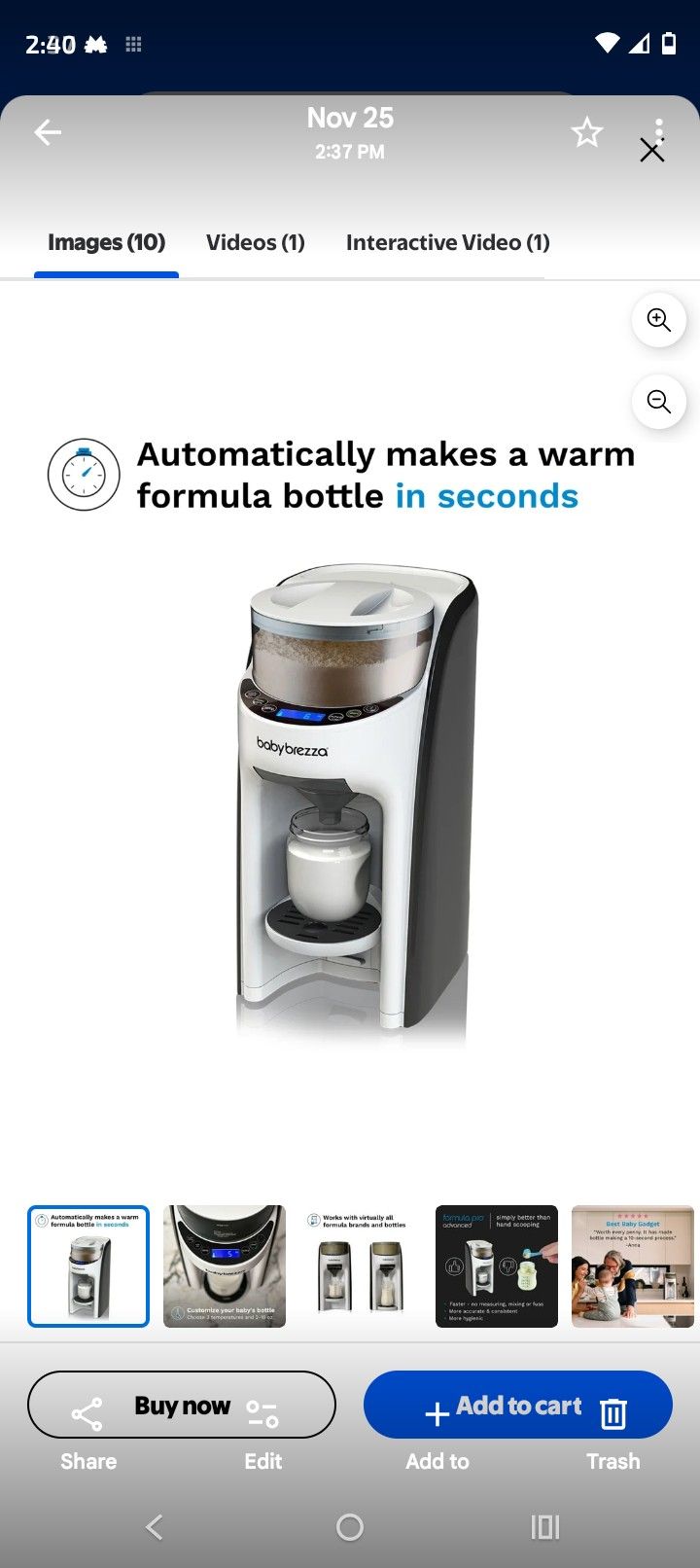 Beezer Pro Advantage Formula Maker