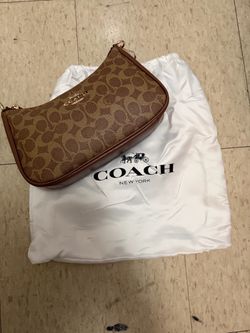 Coach Signature Canvas Shoulder Bag