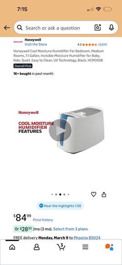 Cool Moisture Humidifier