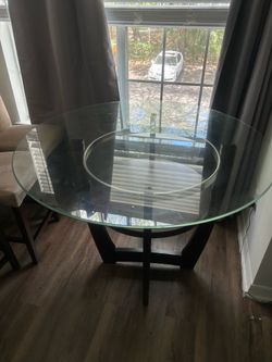 Kitchen brown strong heavy duty table