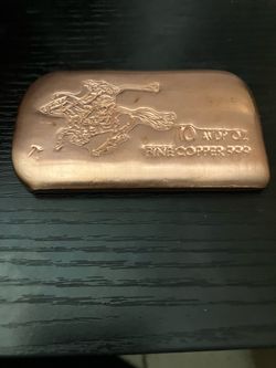 10 oz Copper Bar