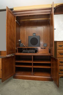 Home Entertainment center.