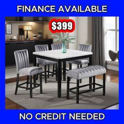 🔥DINING TABLE SET DEAL! 🇺🇸 ✨ ¡OFERTA EN COMEDOR! 💲 Only $ 399 🪑 Includes everything  🚚 Delivery Available / Entrega Disponible  📦 #CM2724