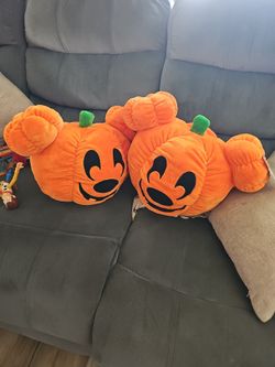 Mickey Pumpkin Pillows