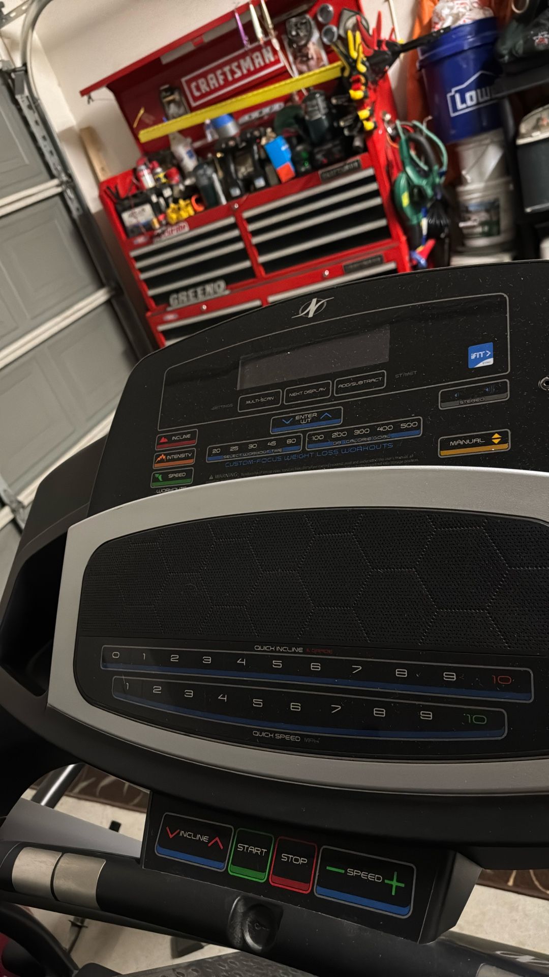 Nordictrack Treadmill T6.7s 2.6 Cup