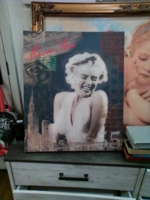 Marilyn Monroe Art Piece