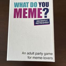 What Do You Meme? Adult Party Game —Excellent 