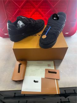 Black Crystal Sneakers