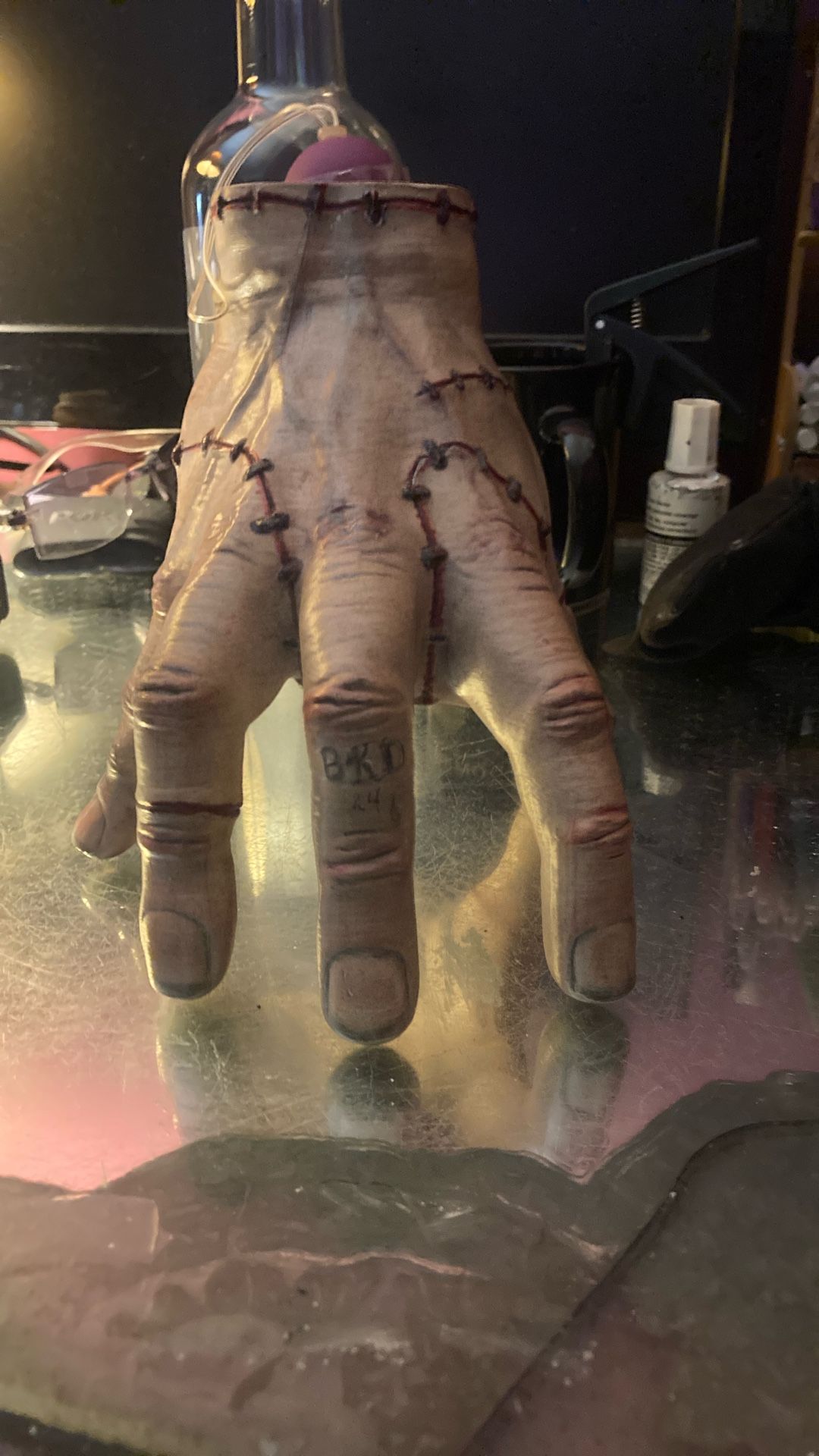 .thing Hand , HandActually Moves.1998 Barbie Ken doll .Harley Edition. No box.