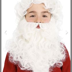 Santa Wig and Beard Costume  for Kid 