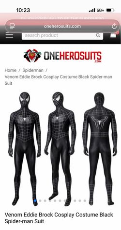 Venom Spider man costume