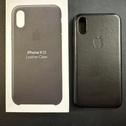 iPhone XS Leather Case