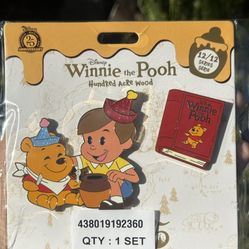 Disney Winnie the Pooh – Hundred Acre Wood Pin Set (25th Anniversary