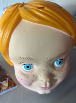 Cinemark Chucky Head popcorn bucket