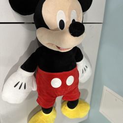 Large Mickey Mouse Plush Toy - 3 feet