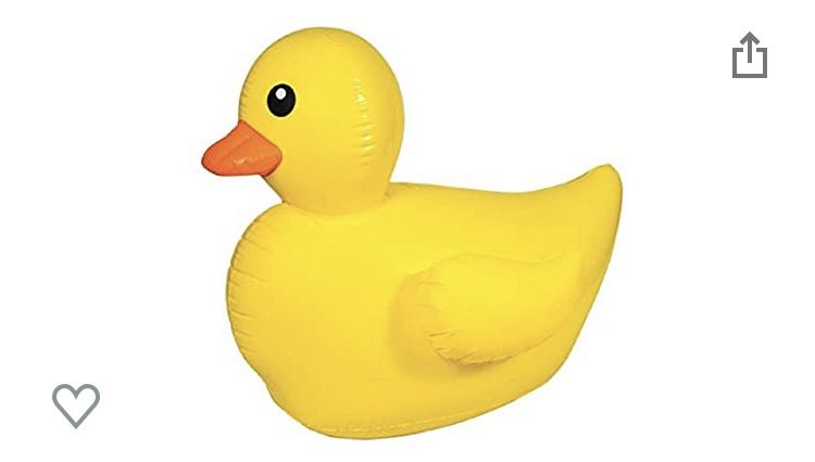Rubber Ducky Party Decorations (1st birthday or baby shower)