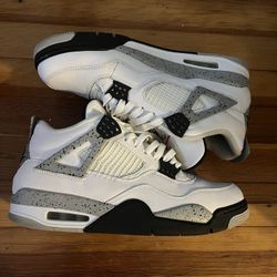 White Cement 4s Size 10.5