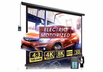 Electric movie screen
