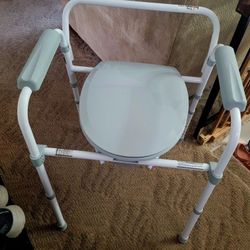 Reduced!Brand NEW Commode With Tags  Never Used