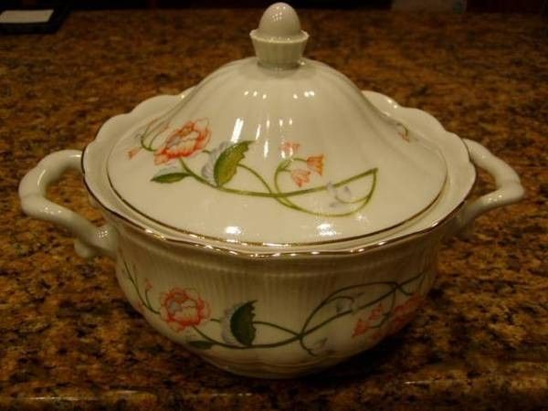 Vintage Porcelain China Soup Tureen By Wakbrzych made In Poland