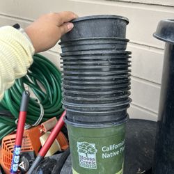 1gal Nursery Plastic Plant Pots, Maceteros, Macetas 