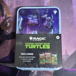 Magic: The Gathering Teenage Mutant Ninja Turtles Tin [Shredder] 3 Boosters