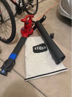 Toro blower + 50 ft extension cord