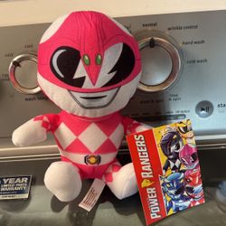Pink Power Ranger Plushy