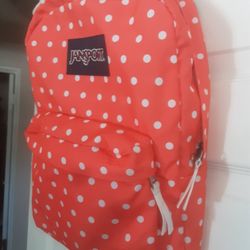 Jansport Polka Dot Backpack 