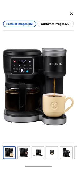 Keurig Single Serve And Carafe Coffee Pot 