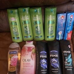 Personal Care, Cuidado Personal, For Men & Woman, Shampoo, Body Wash Pasta Dental 