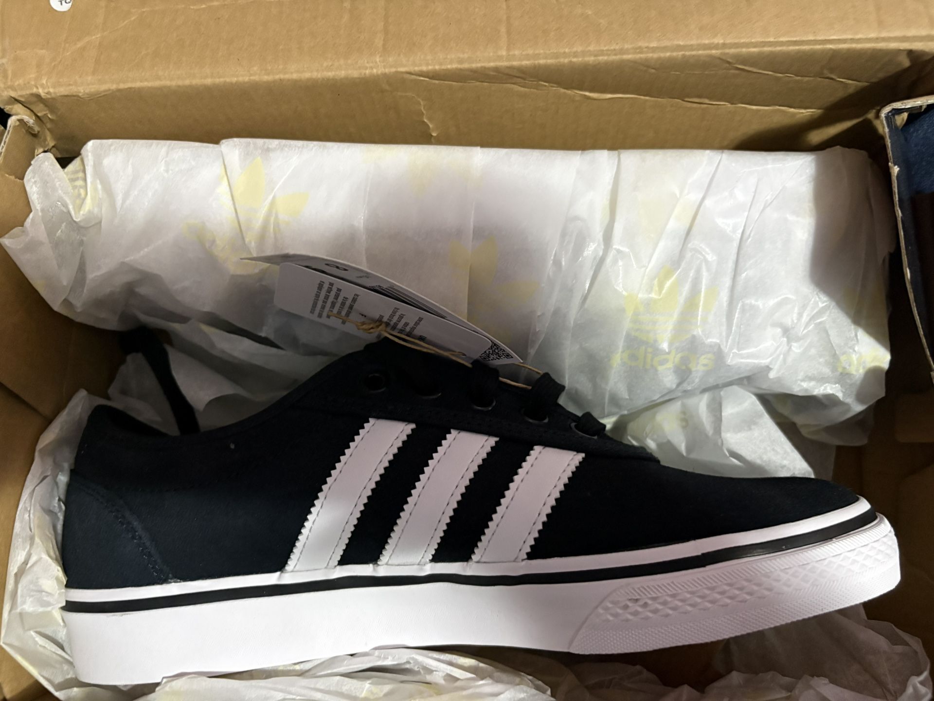 Adidas Adi Ease – Black/White – Men’s 8 (New)