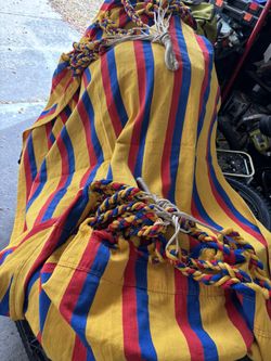 COLORFUL STRIPED HAMMOCK 