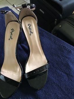 Black heels
