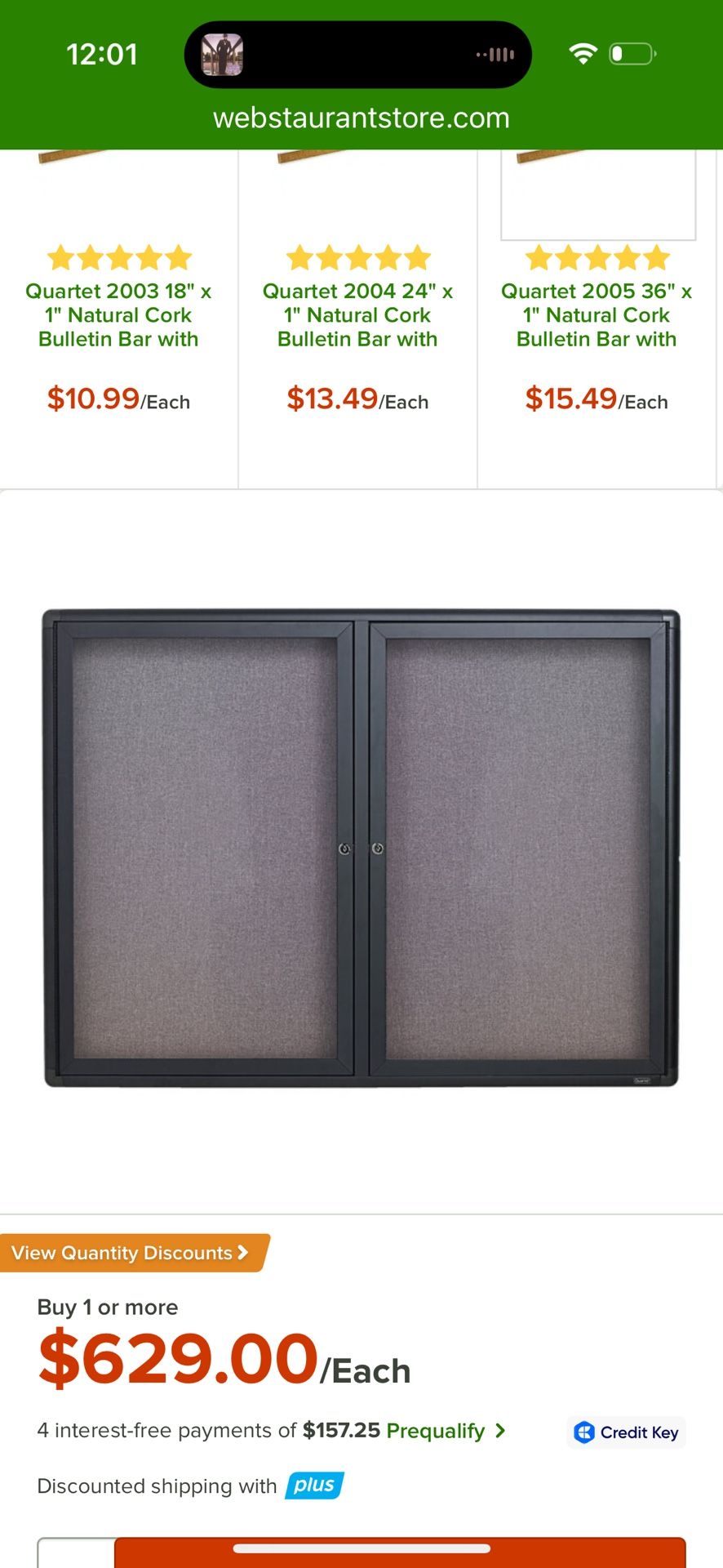 Lockable Display