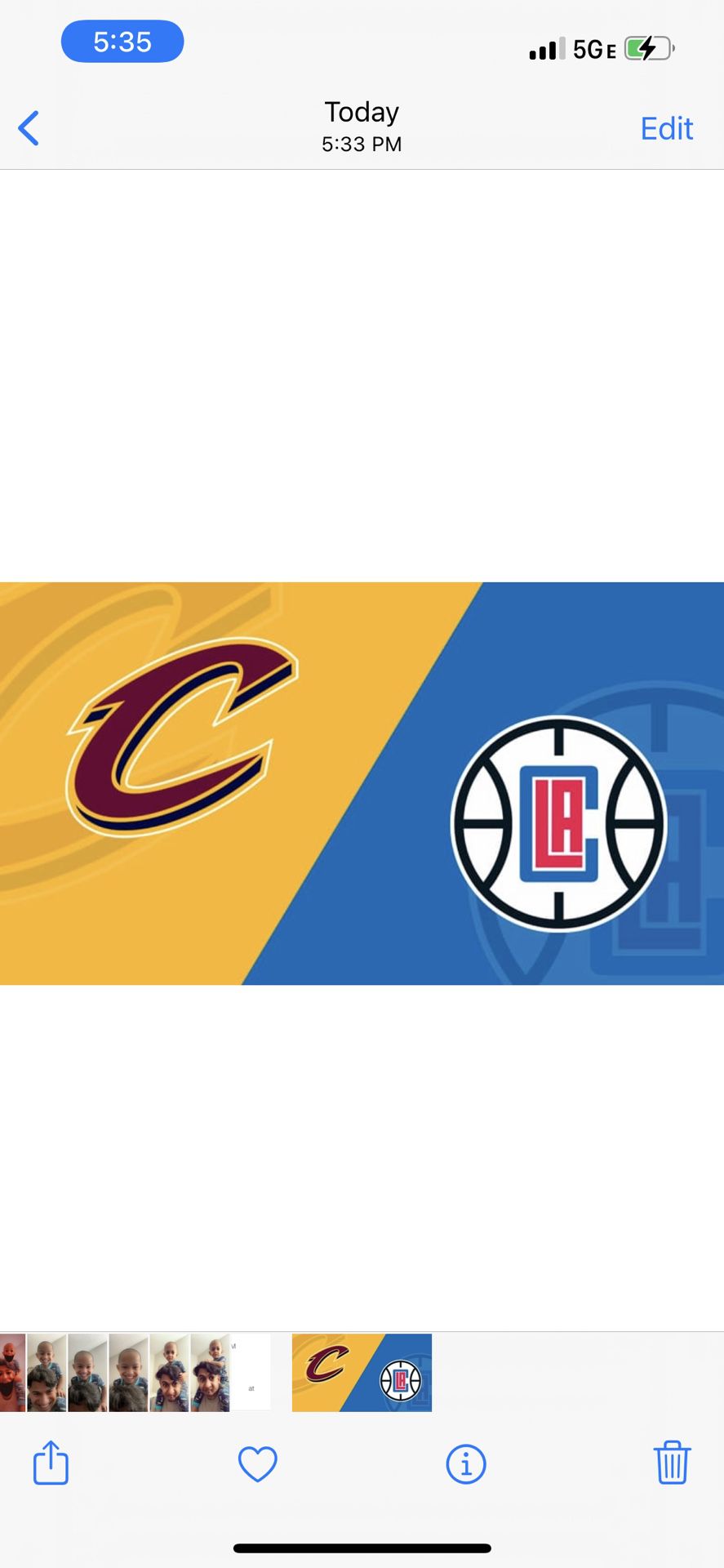  2 CAVALIERS VS CLIPPERS TICKETS