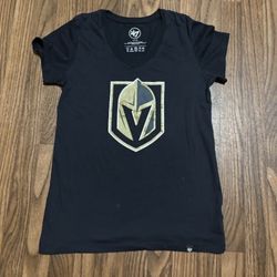 47 Brand Las Vegas Golden Knights Woman’s V Neck Tee Small
