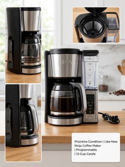Ninja Fresh Brew Coffee Maker, 12 Cup Glass cafetera
