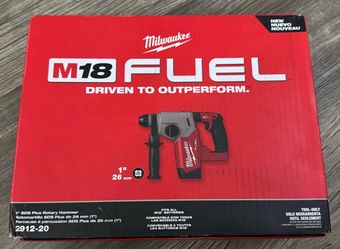 Milwaukee M18 FUEL 18V Lithium-Ion Brushless Cordless 1 in. SDS-Plus Rotary Hammer (Tool-Only)