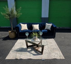 Fabric sofa/couch- free delivery