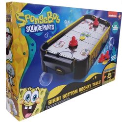  AIR HOCKEY SPONGEBOB BIKINI BOTTOM TABLE AIR POWERED SURFACE