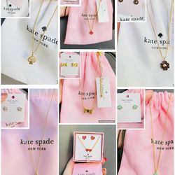 Kate Spade Earrings And Necklace Set
